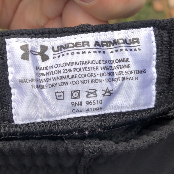 Under Armour Youth Large Black Pants - Picture 5 of 8